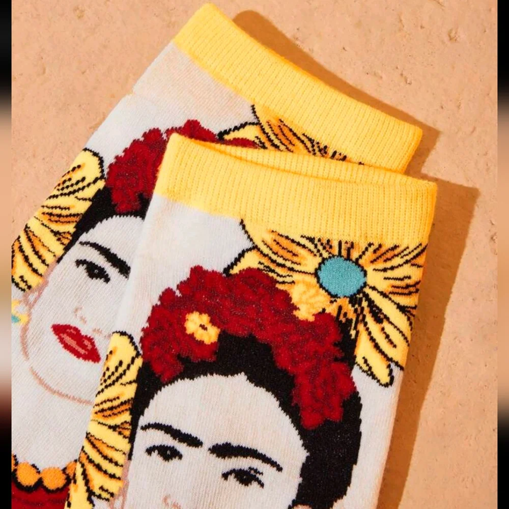 Frida Kahlo Ankle Socks